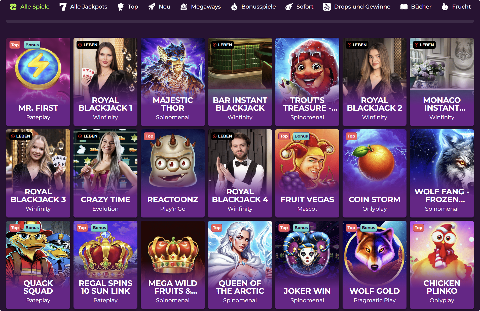 Wizebets Casino jocuri sloturi live casino România